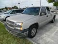 2004 Silver Birch Metallic Chevrolet Silverado 1500 Work Truck Extended Cab  photo #2