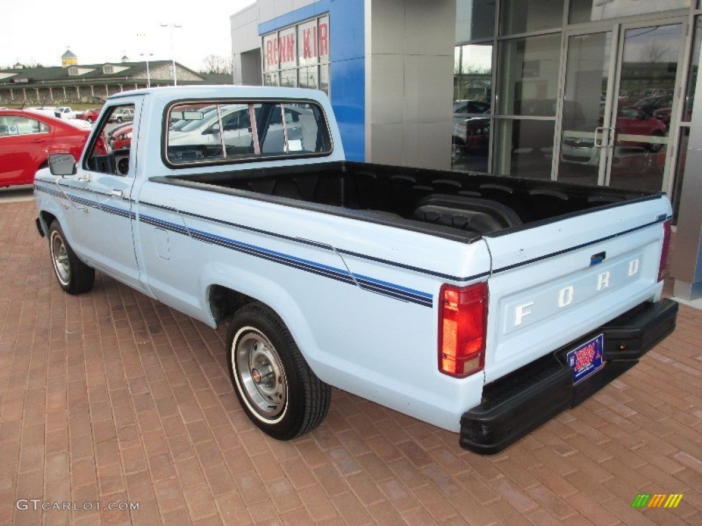 1984 Ranger XL Regular Cab - Light Blue / Blue photo #2