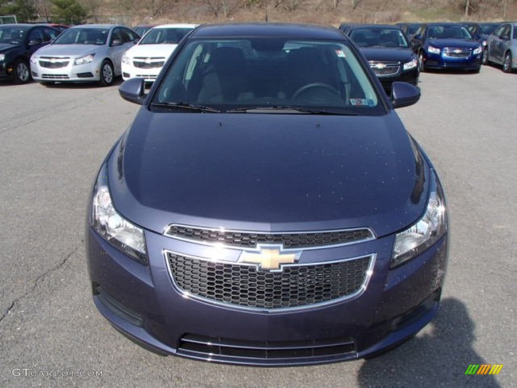 2013 Cruze LT - Atlantis Blue Metallic / Jet Black photo #3