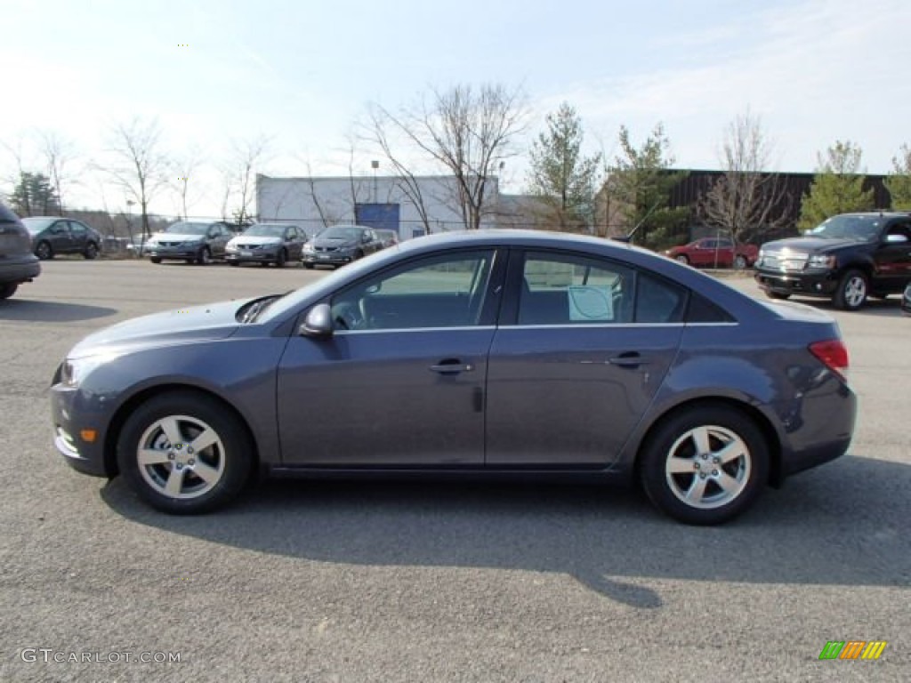 2013 Cruze LT - Atlantis Blue Metallic / Jet Black photo #5