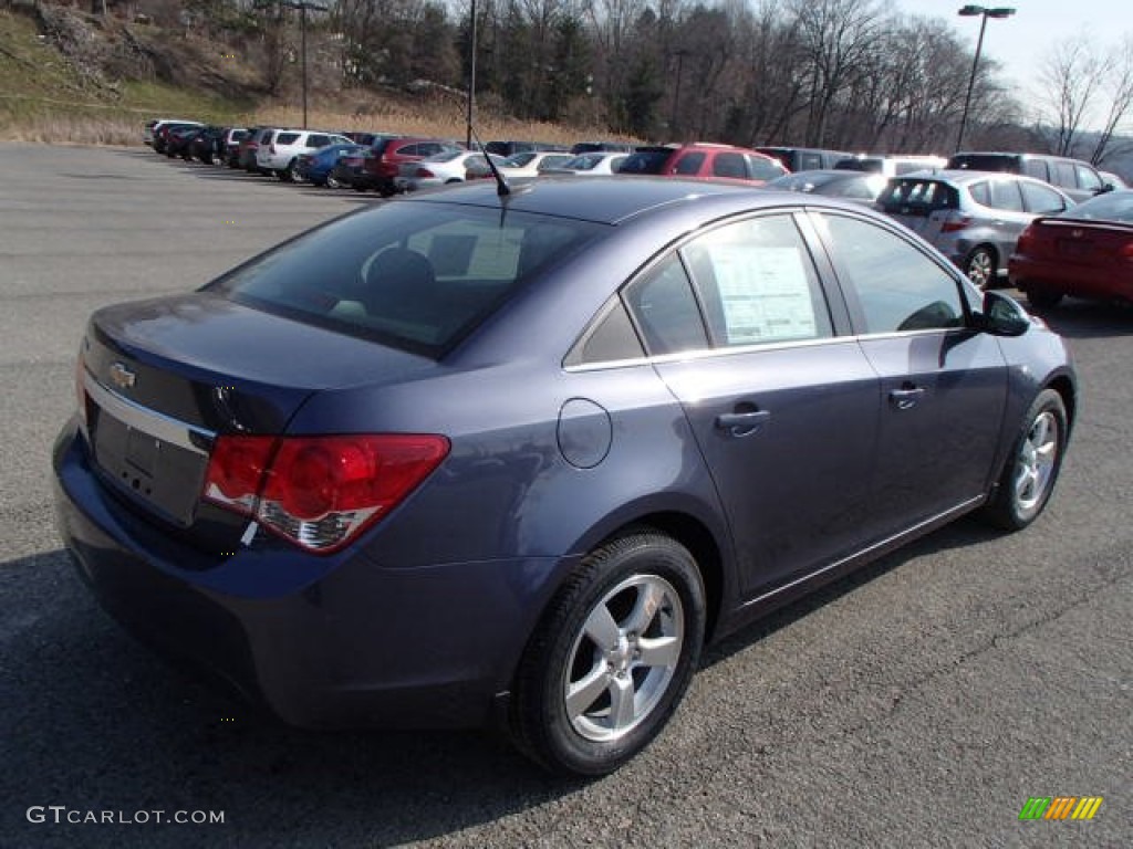 2013 Cruze LT - Atlantis Blue Metallic / Jet Black photo #8