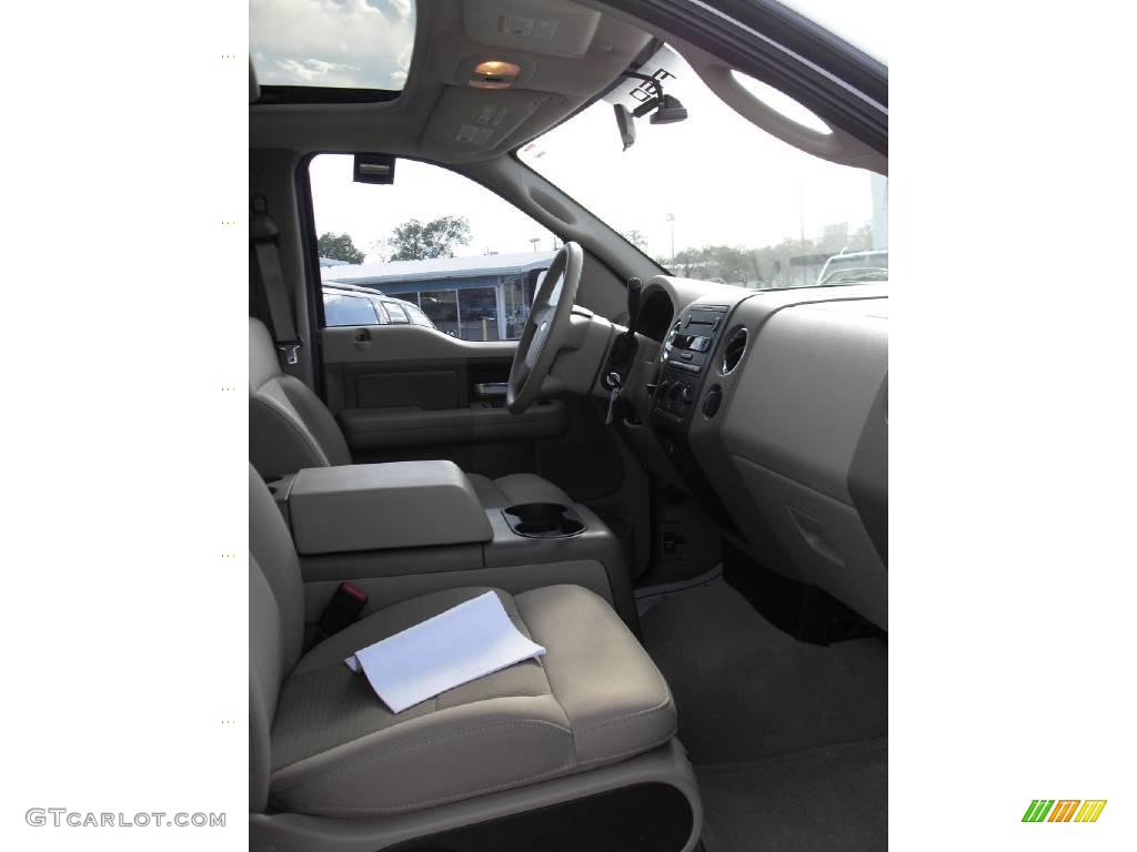 2006 F150 XLT SuperCrew - Oxford White / Tan photo #9
