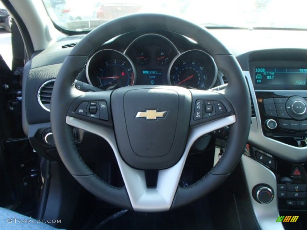 2013 Cruze LT - Atlantis Blue Metallic / Jet Black photo #18