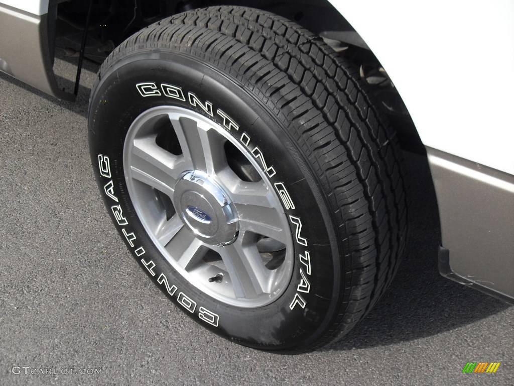 2006 F150 XLT SuperCrew - Oxford White / Tan photo #12