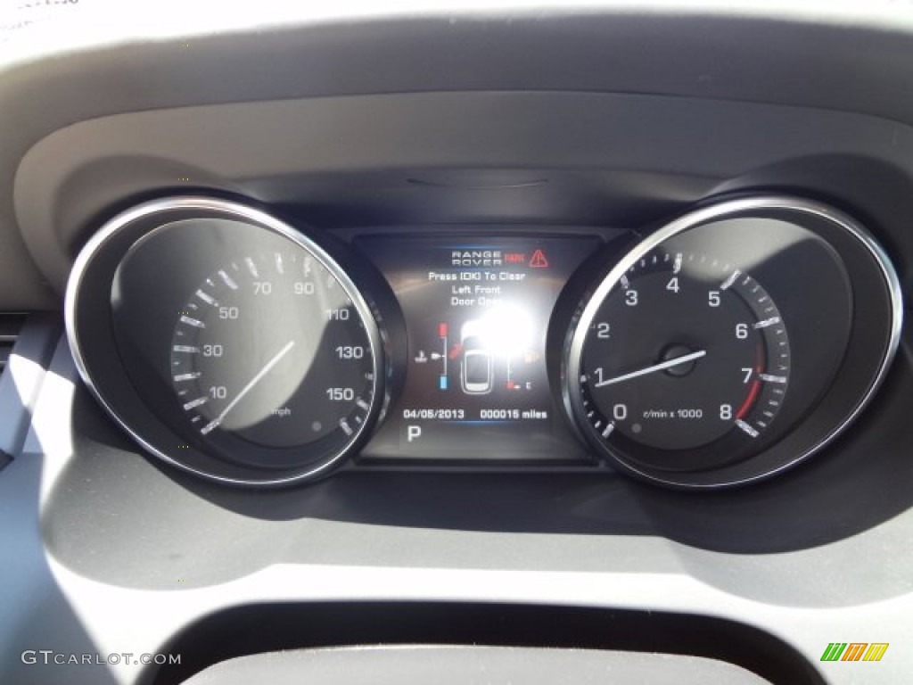 2013 Land Rover Range Rover Evoque Prestige Gauges Photos