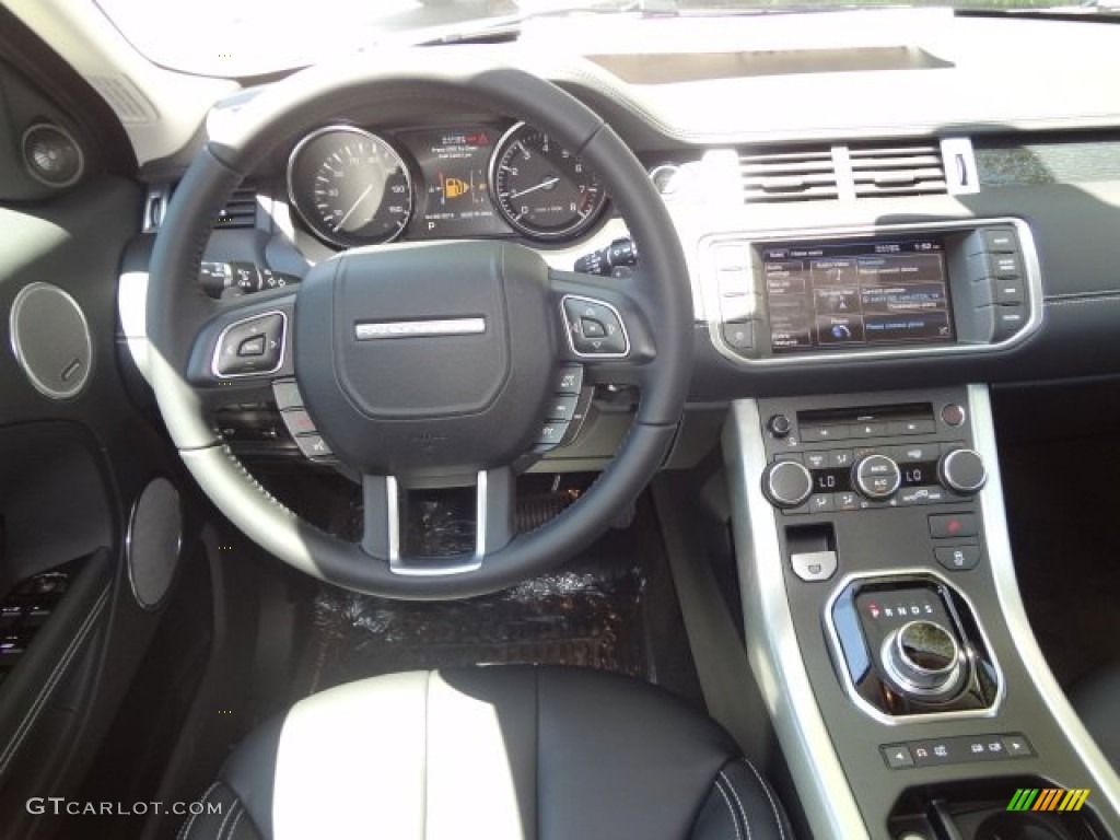 2013 Land Rover Range Rover Evoque Prestige Ebony Dashboard Photo #79503739