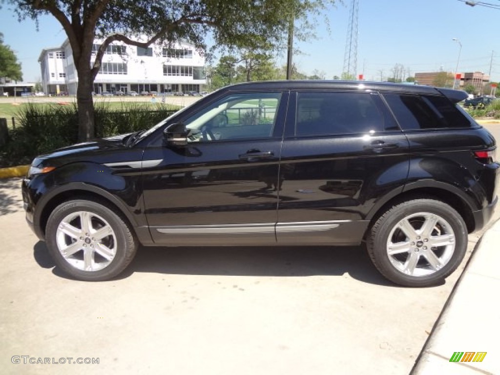 Santorini Black Metallic 2013 Land Rover Range Rover Evoque Pure Exterior Photo #79503858