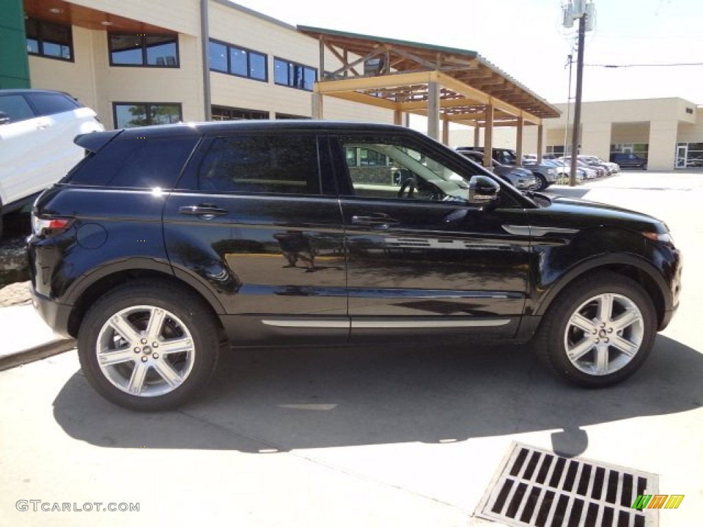 Santorini Black Metallic 2013 Land Rover Range Rover Evoque Pure Exterior Photo #79503907