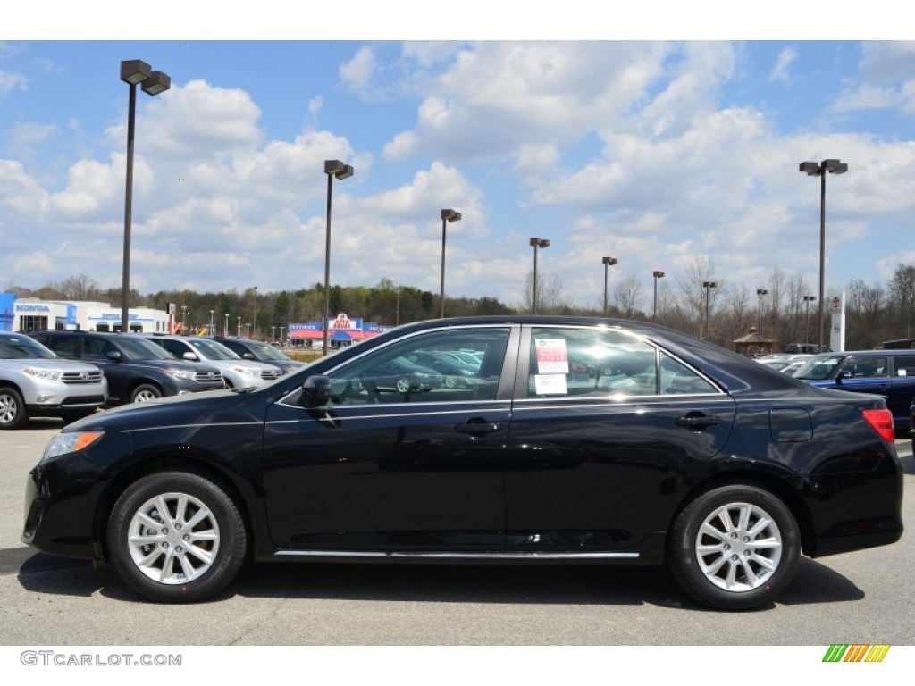 2013 Camry LE - Attitude Black Metallic / Ash photo #2