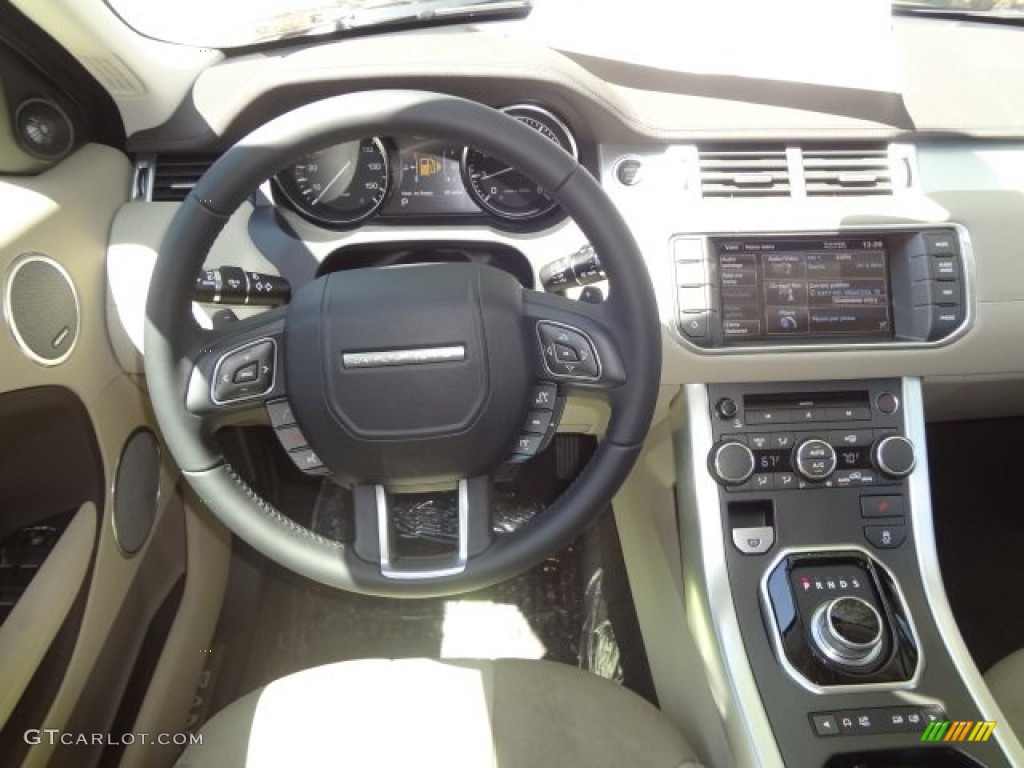 2013 Land Rover Range Rover Evoque Pure Almond/Espresso Dashboard Photo #79503959