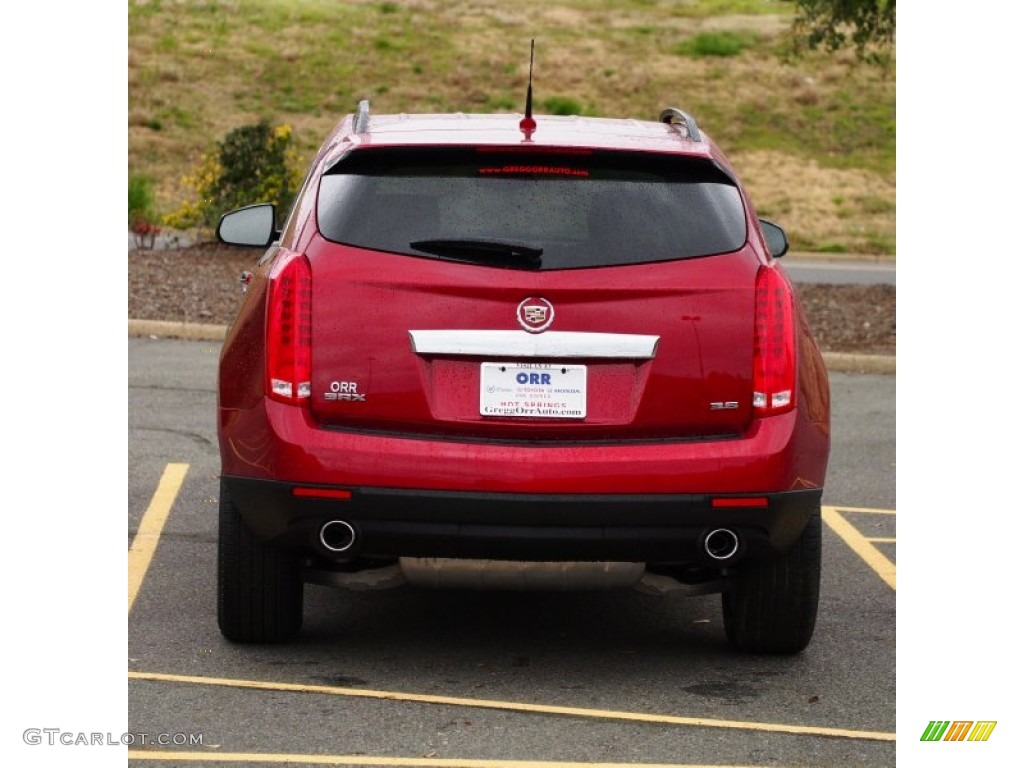 2013 SRX FWD - Crystal Red Tintcoat / Light Titanium/Ebony photo #4