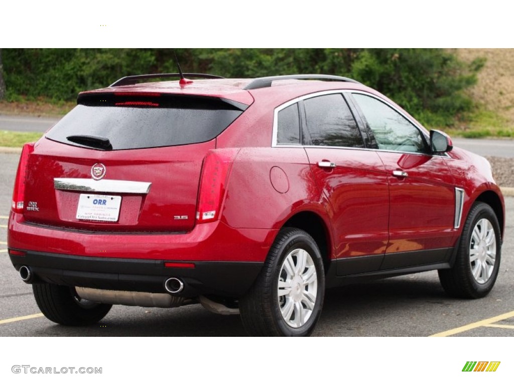 2013 SRX FWD - Crystal Red Tintcoat / Light Titanium/Ebony photo #5