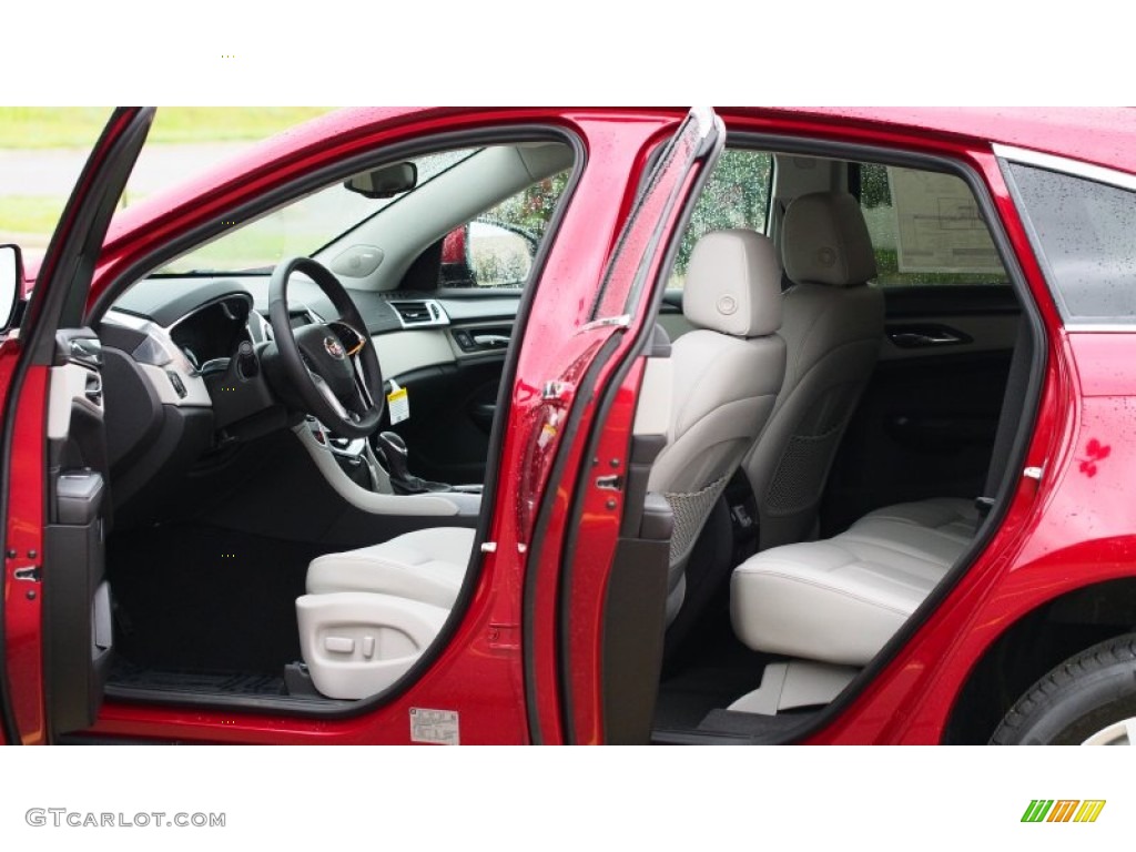 2013 SRX FWD - Crystal Red Tintcoat / Light Titanium/Ebony photo #9