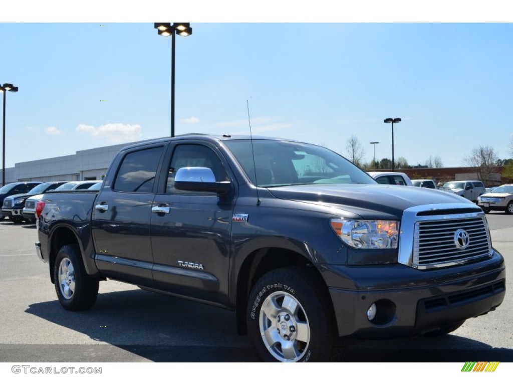 2013 Tundra Limited CrewMax 4x4 - Magnetic Gray Metallic / Graphite photo #7