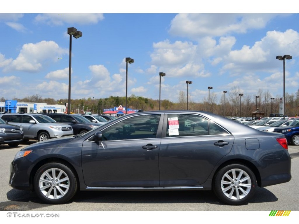 2013 Camry XLE - Magnetic Gray Metallic / Ash photo #2