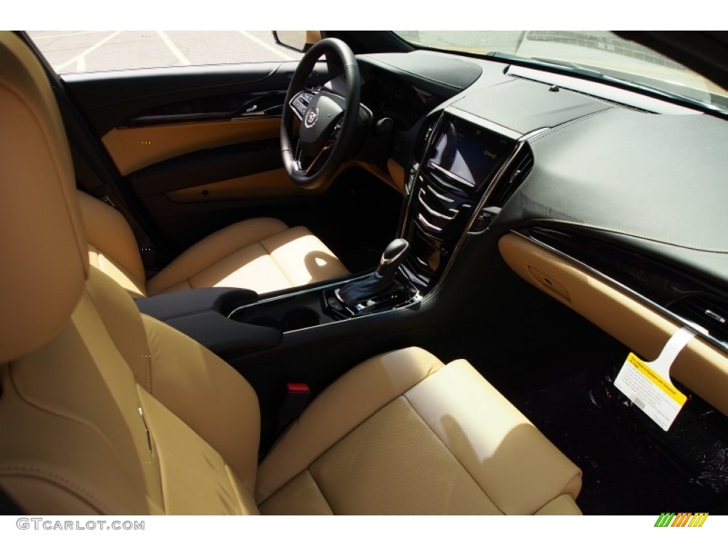 2013 ATS 2.5L Luxury - Summer Gold Metallic / Caramel/Jet Black Accents photo #14