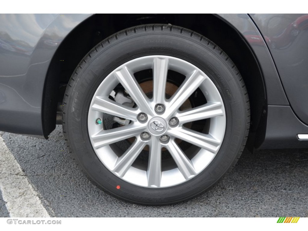 2013 Camry XLE - Magnetic Gray Metallic / Ash photo #19