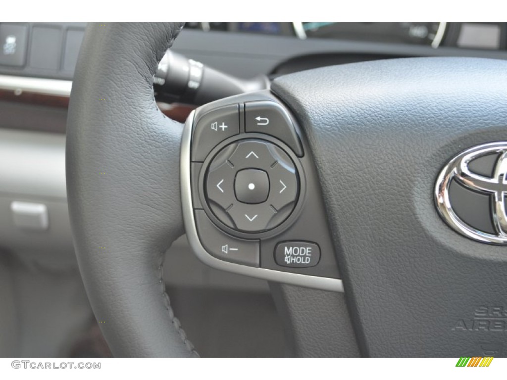 2013 Camry XLE - Magnetic Gray Metallic / Ash photo #25