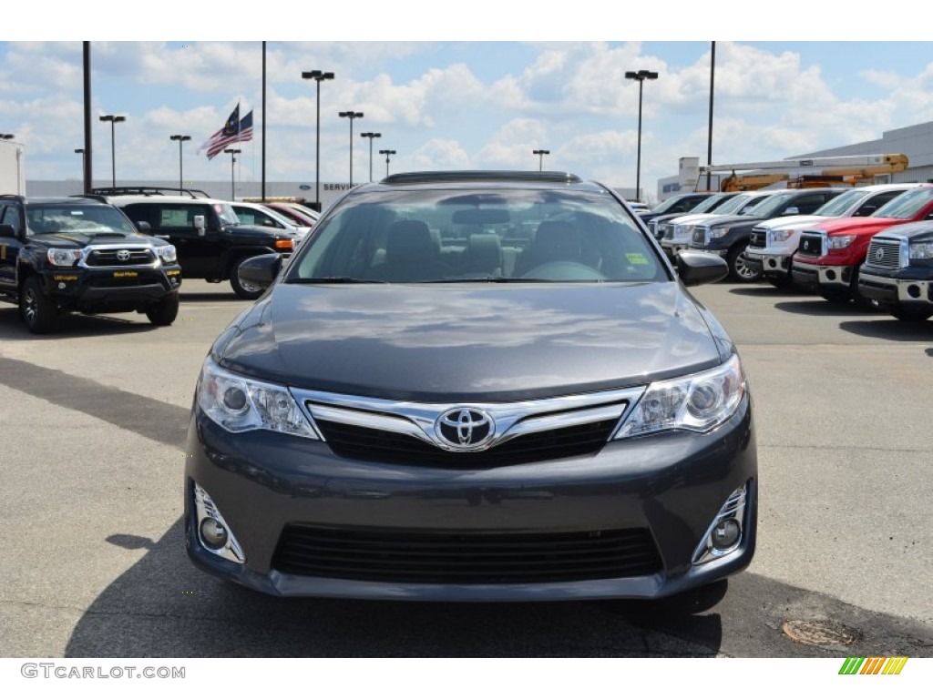 2013 Camry XLE - Magnetic Gray Metallic / Ash photo #36