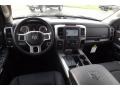 Black 2013 Ram 1500 Laramie Crew Cab 4x4 Dashboard