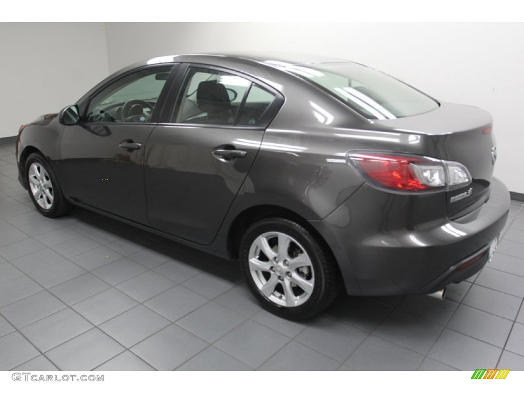 2010 MAZDA3 i Sport 4 Door - Metropolitan Gray Mica / Black photo #5