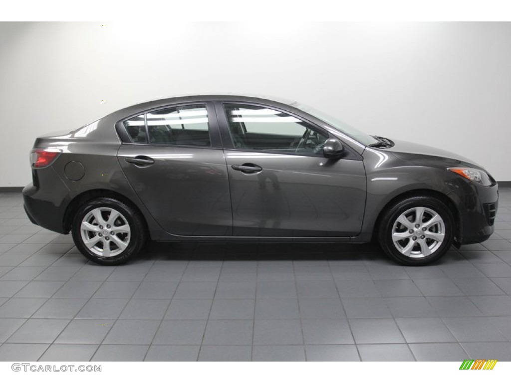 2010 MAZDA3 i Sport 4 Door - Metropolitan Gray Mica / Black photo #7