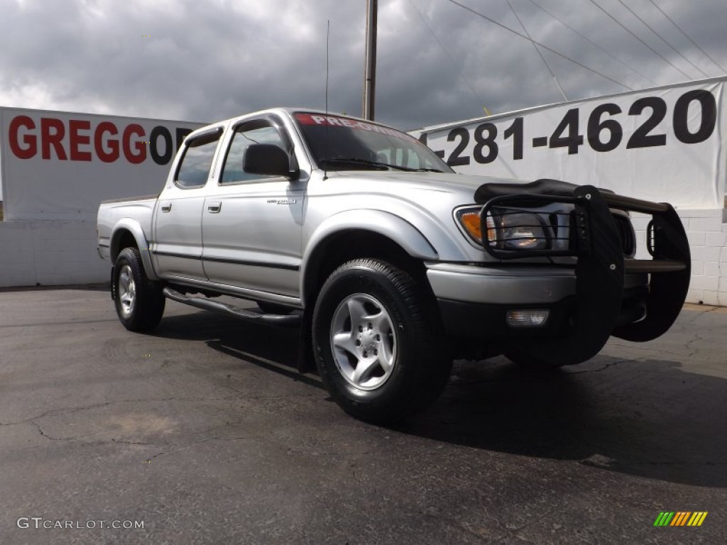 2004 Tacoma V6 PreRunner Double Cab - Lunar Mist Metallic / Charcoal photo #1