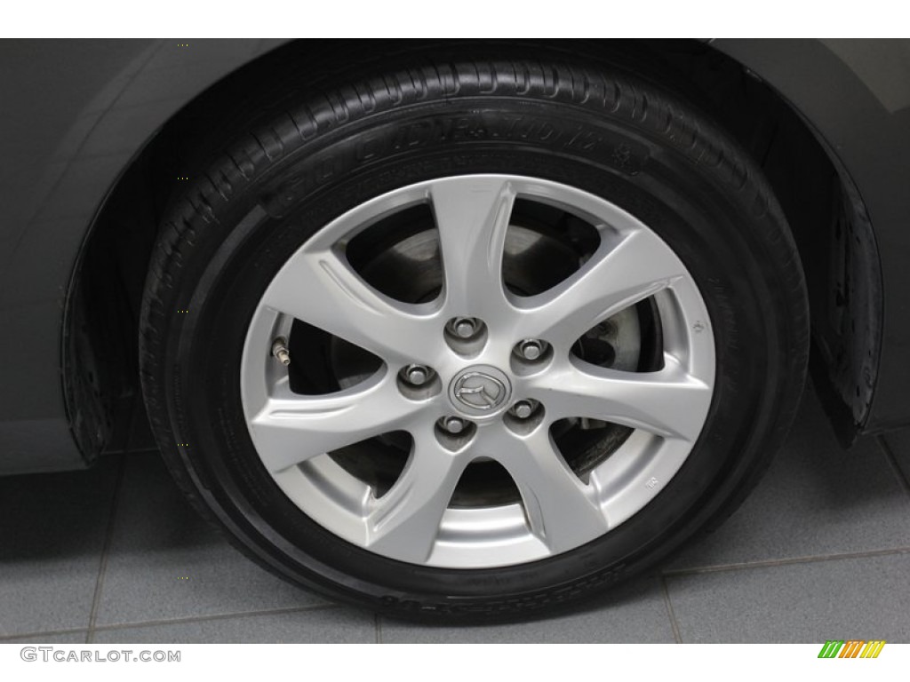 2010 MAZDA3 i Sport 4 Door - Metropolitan Gray Mica / Black photo #10