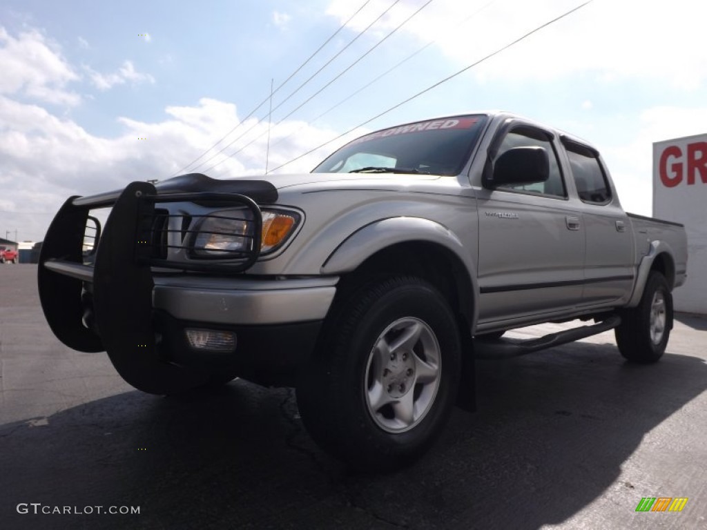 2004 Tacoma V6 PreRunner Double Cab - Lunar Mist Metallic / Charcoal photo #3