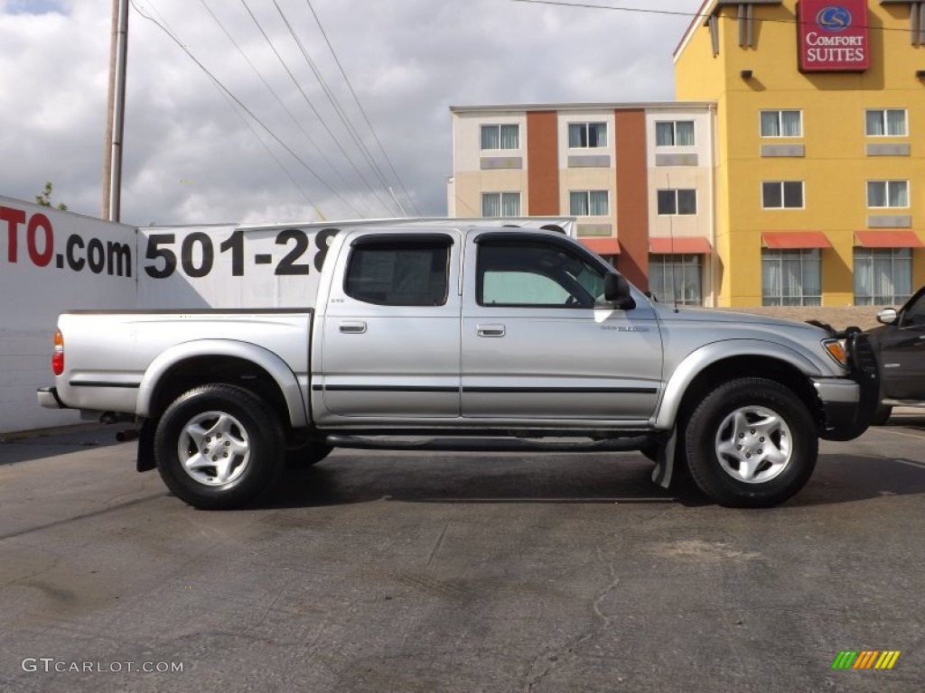 2004 Tacoma V6 PreRunner Double Cab - Lunar Mist Metallic / Charcoal photo #9