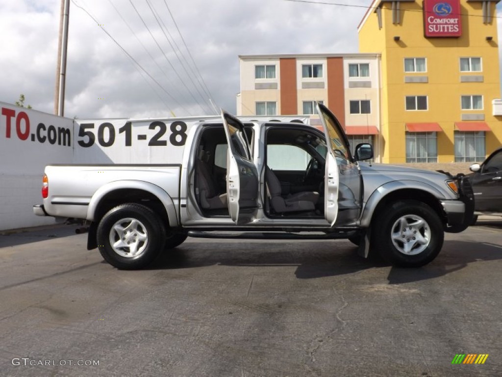 2004 Tacoma V6 PreRunner Double Cab - Lunar Mist Metallic / Charcoal photo #10