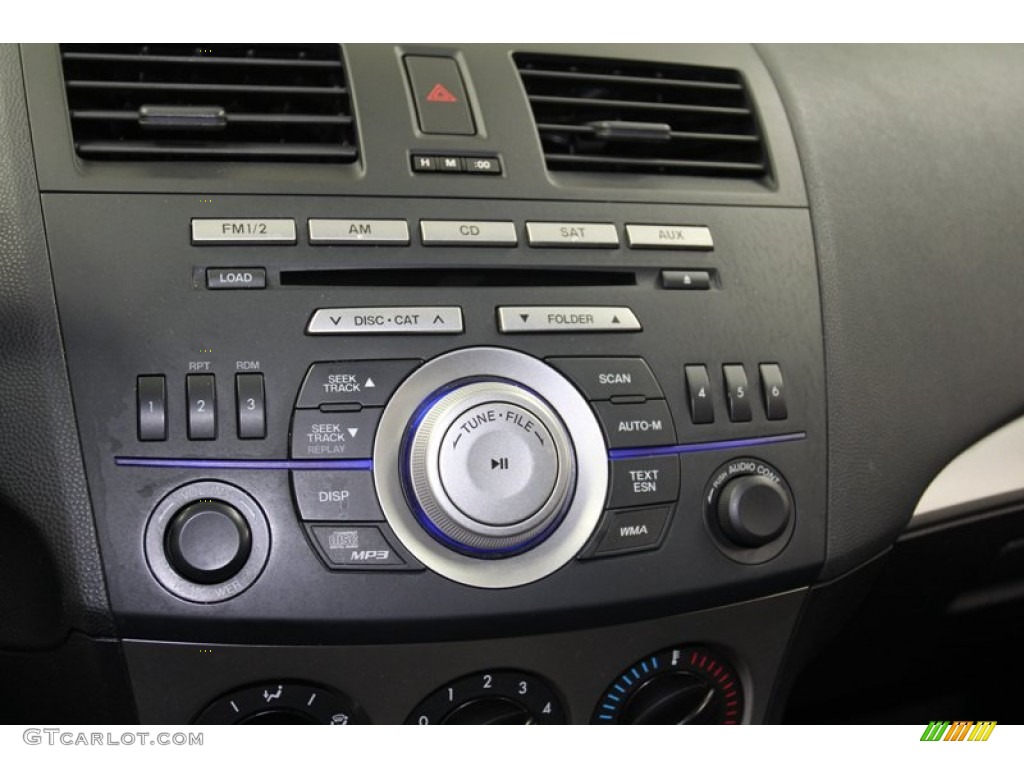 2010 MAZDA3 i Sport 4 Door - Metropolitan Gray Mica / Black photo #19