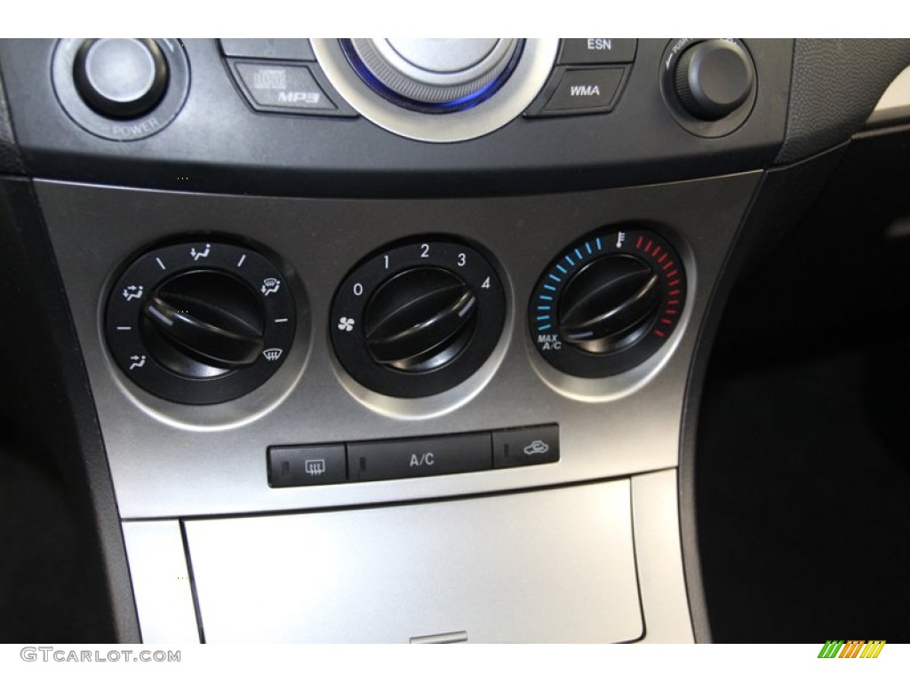 2010 MAZDA3 i Sport 4 Door - Metropolitan Gray Mica / Black photo #20