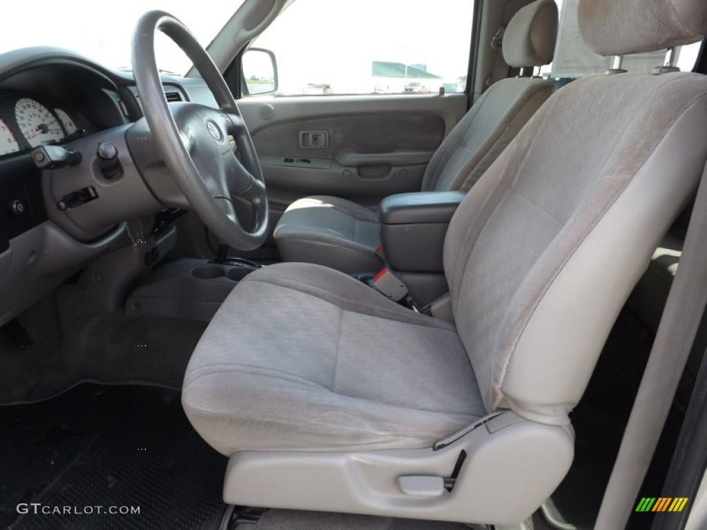 2004 Tacoma V6 PreRunner Double Cab - Lunar Mist Metallic / Charcoal photo #13
