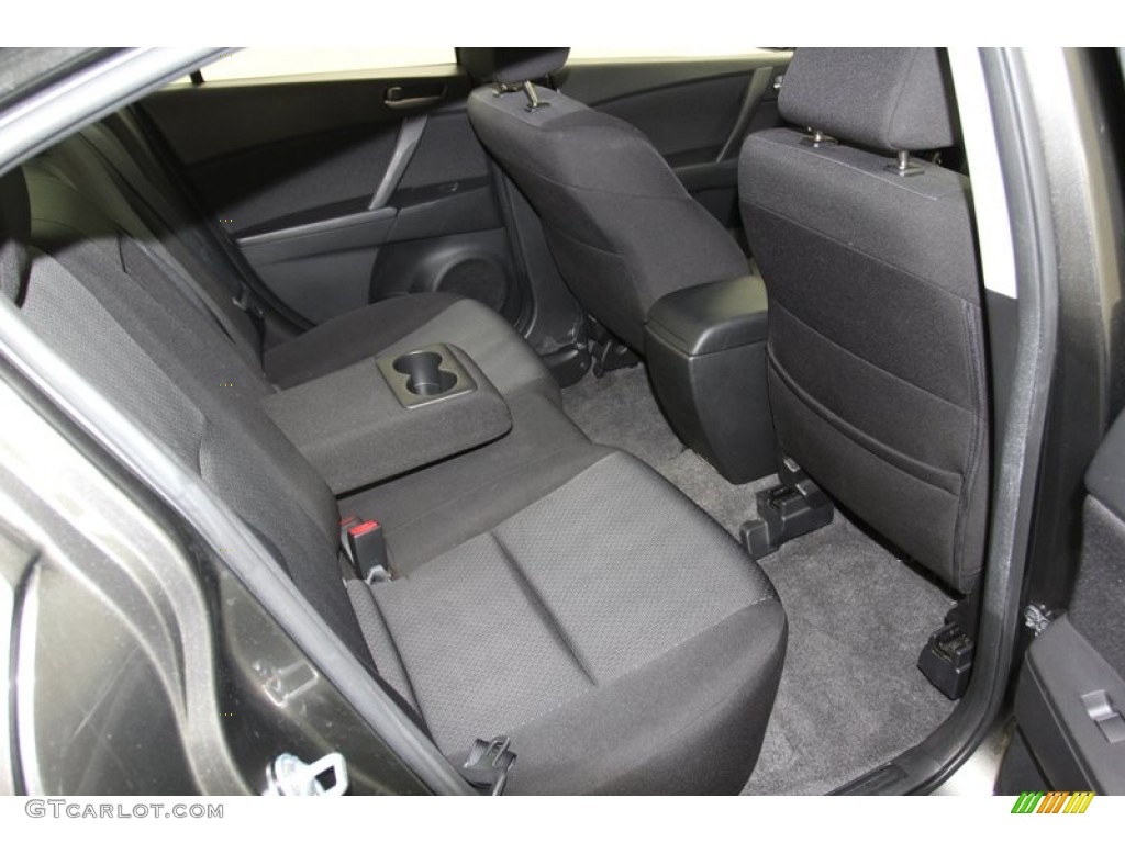 2010 MAZDA3 i Sport 4 Door - Metropolitan Gray Mica / Black photo #32