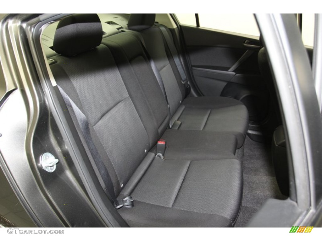 2010 MAZDA3 i Sport 4 Door - Metropolitan Gray Mica / Black photo #34