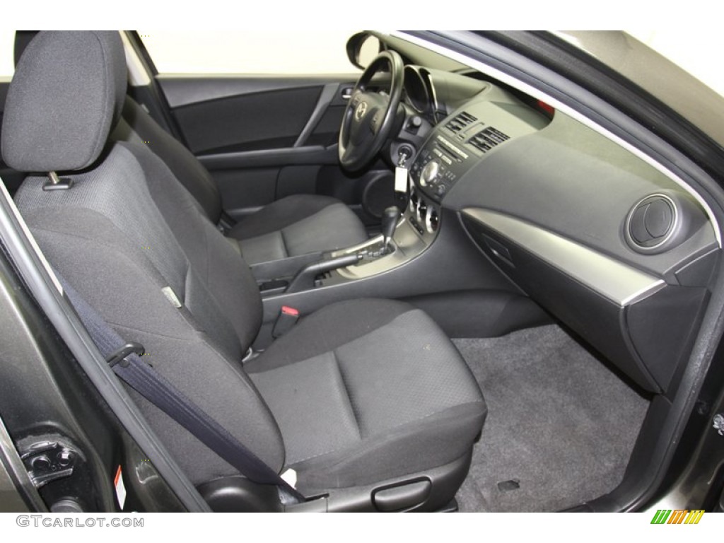 2010 MAZDA3 i Sport 4 Door - Metropolitan Gray Mica / Black photo #35