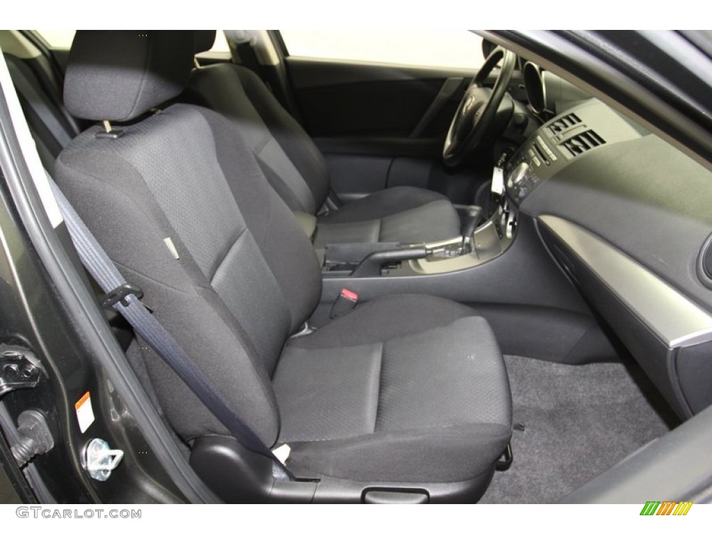 2010 MAZDA3 i Sport 4 Door - Metropolitan Gray Mica / Black photo #37