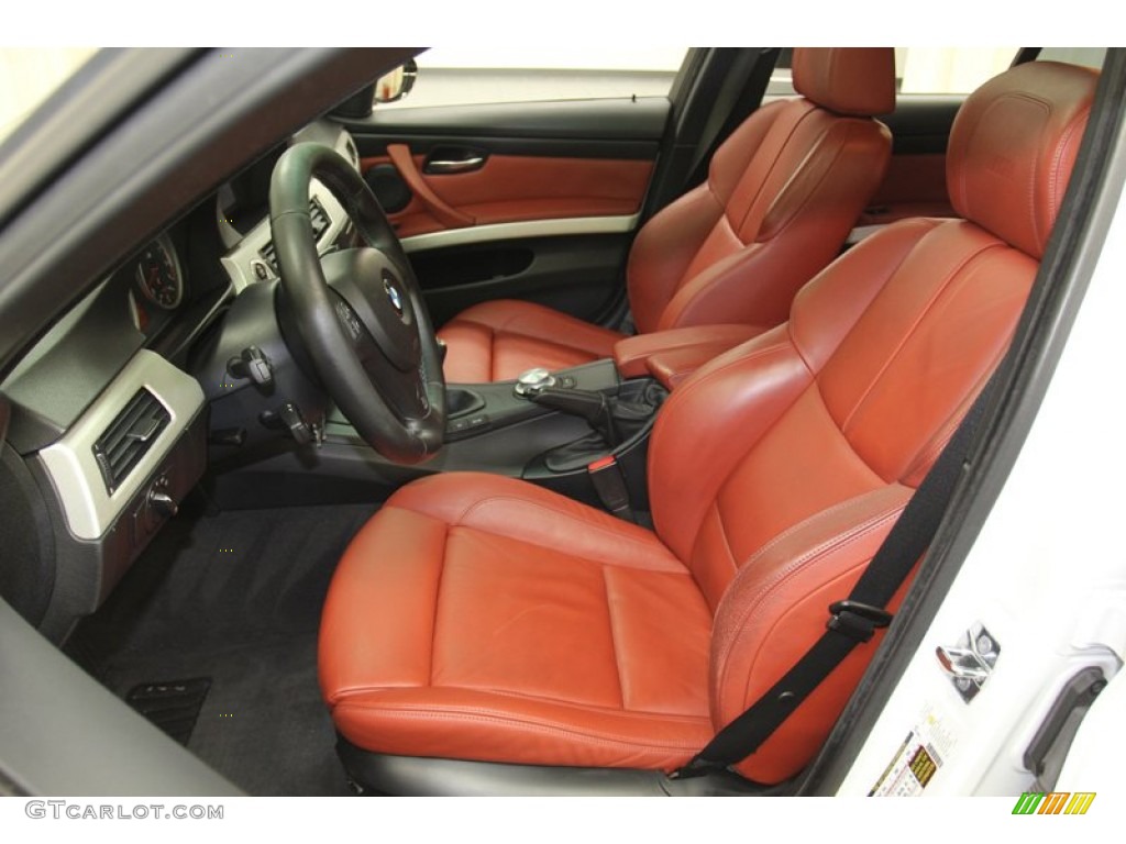 Fox Red Interior 2008 BMW M3 Sedan Photo #79507079