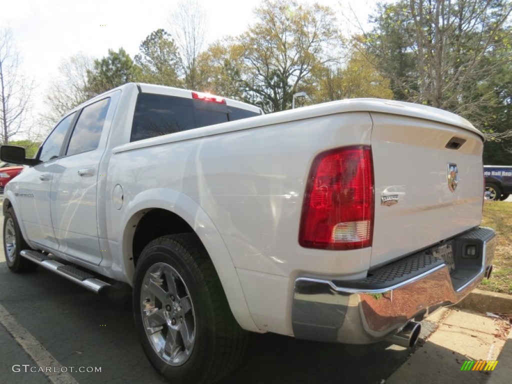 2012 Ram 1500 Laramie Crew Cab - Bright White / Dark Slate Gray photo #2