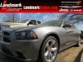 2011 Tungsten Metallic Dodge Charger R/T  photo #1