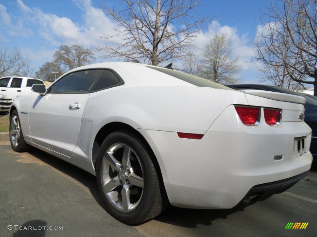 2010 Camaro LT Coupe - Summit White / Black photo #2