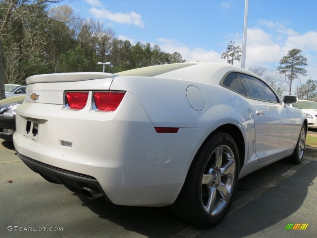 2010 Camaro LT Coupe - Summit White / Black photo #3