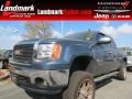 Stealth Gray Metallic 2008 GMC Sierra 1500 SLE Crew Cab 4x4