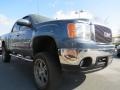 Stealth Gray Metallic - Sierra 1500 SLE Crew Cab 4x4 Photo No. 4