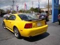 2004 Screaming Yellow Ford Mustang Mach 1 Coupe  photo #25