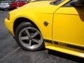 2004 Screaming Yellow Ford Mustang Mach 1 Coupe  photo #26