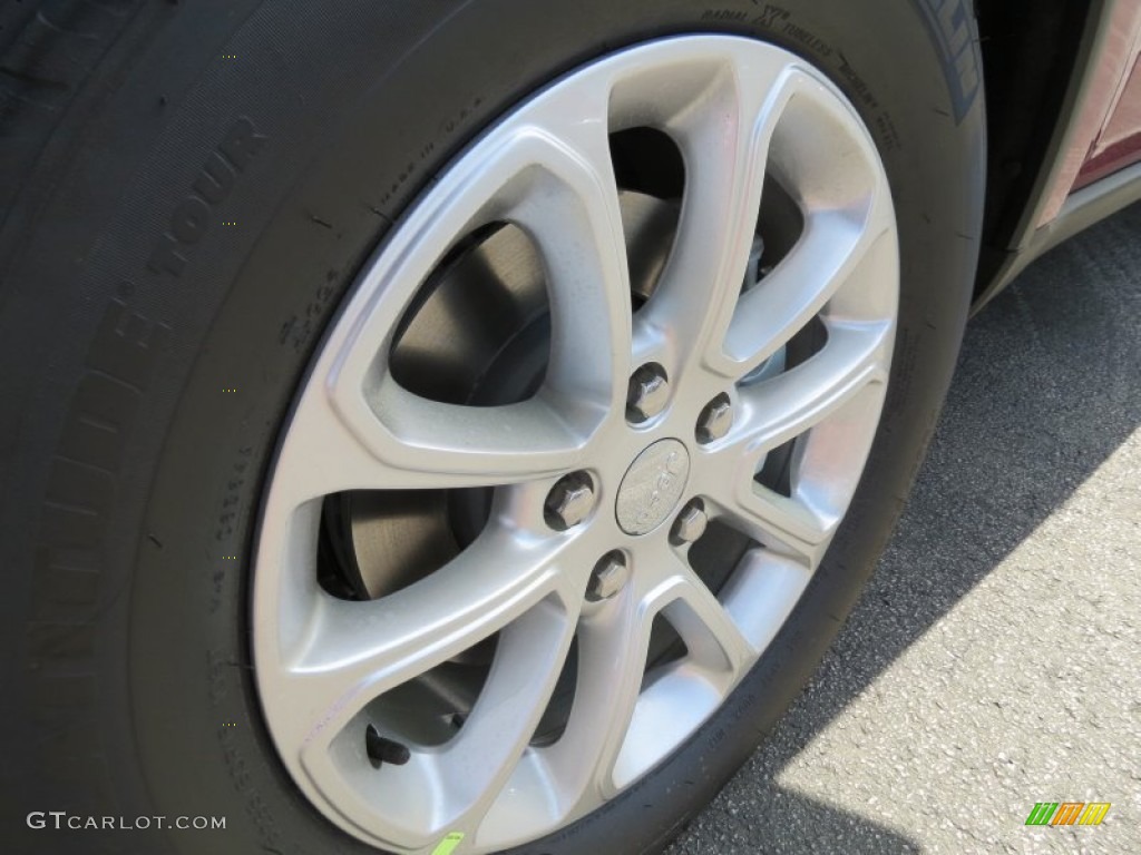 2014 Grand Cherokee Laredo - Deep Cherry Red Crystal Pearl / New Zealand Black/Light Frost photo #5