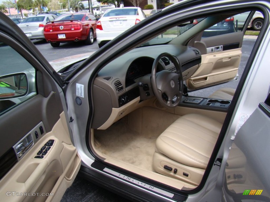 Camel Interior 2005 Lincoln LS V6 Luxury Photo #79508504