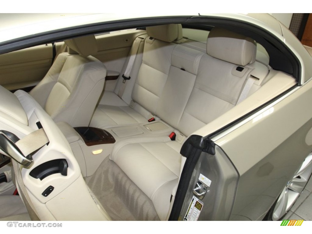 Cream Beige Interior 2007 BMW 3 Series 335i Convertible Photo #79508525